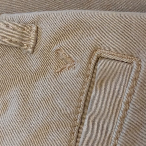 American Eagle Outfitters Super Stretch Skinny Fit Khaki Pants Size 8 Short - Picture 7 of 7